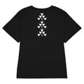 Women's Nur Tee, back, black organic cotton